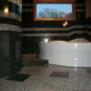 Completed granite floor in master bathroom